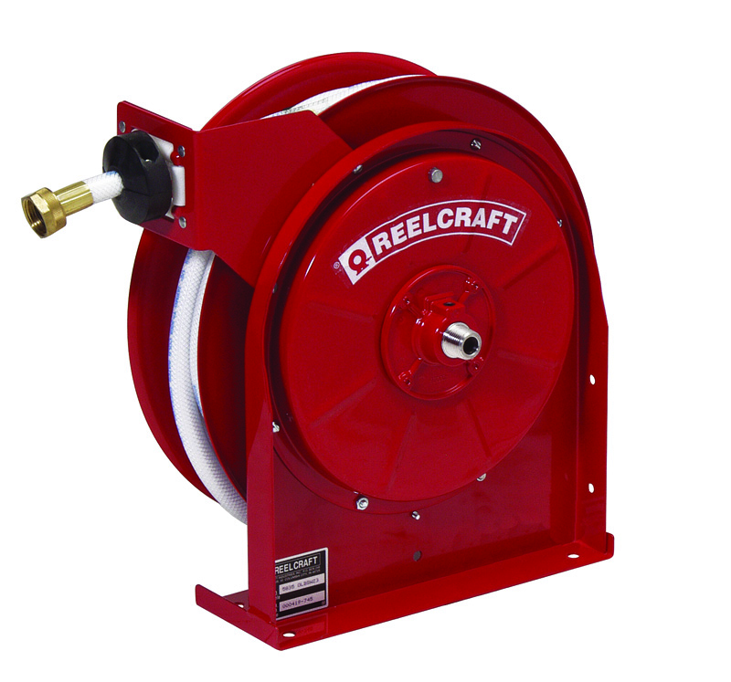 Reelcraft - #A5835 OLBSW23 - Hose Reel - 1/2 x 35ft - 150 psi - Water w/ Hose