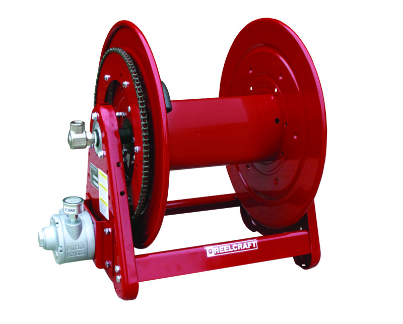 Reelcraft - #AA32112 L4A - Hose Reel - 1/2 x 200ft - 1000 psi - w/out Hose - Air Motor