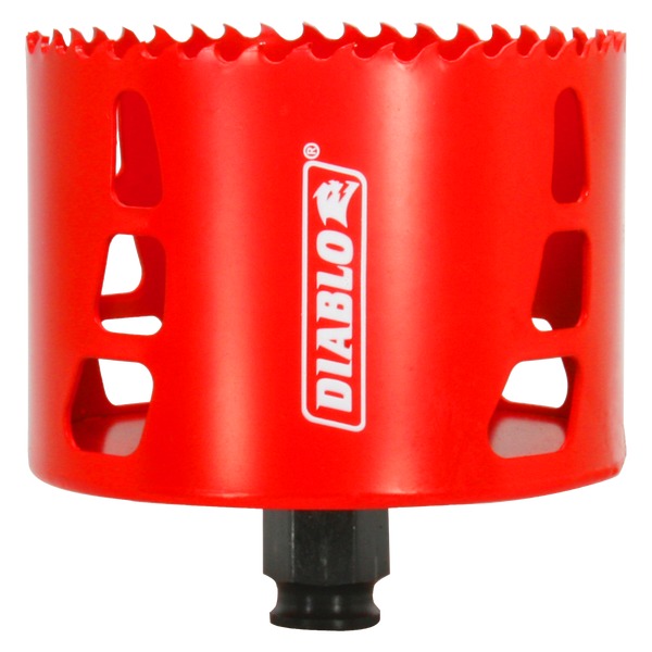 DIABLO® DHS3625 High Performance Hole Saw, 3-5/8 in Dia Saw, 3/8 in Arbor Hole, 2-3/8 in D Cutting, Carbide Tooth