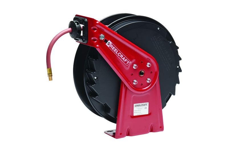 Eastern Industrial Supplies Inc  Reelcraft - #RT835-OLP - Hose Reel - 1/2  x 35ft - 300 psi - Air / Water w/ Hose