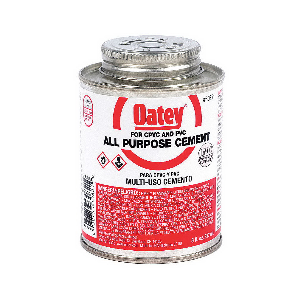 All purpose перевод. Oatey 30821. Oatey. All purpose Cement для труб. CPVC Cement.