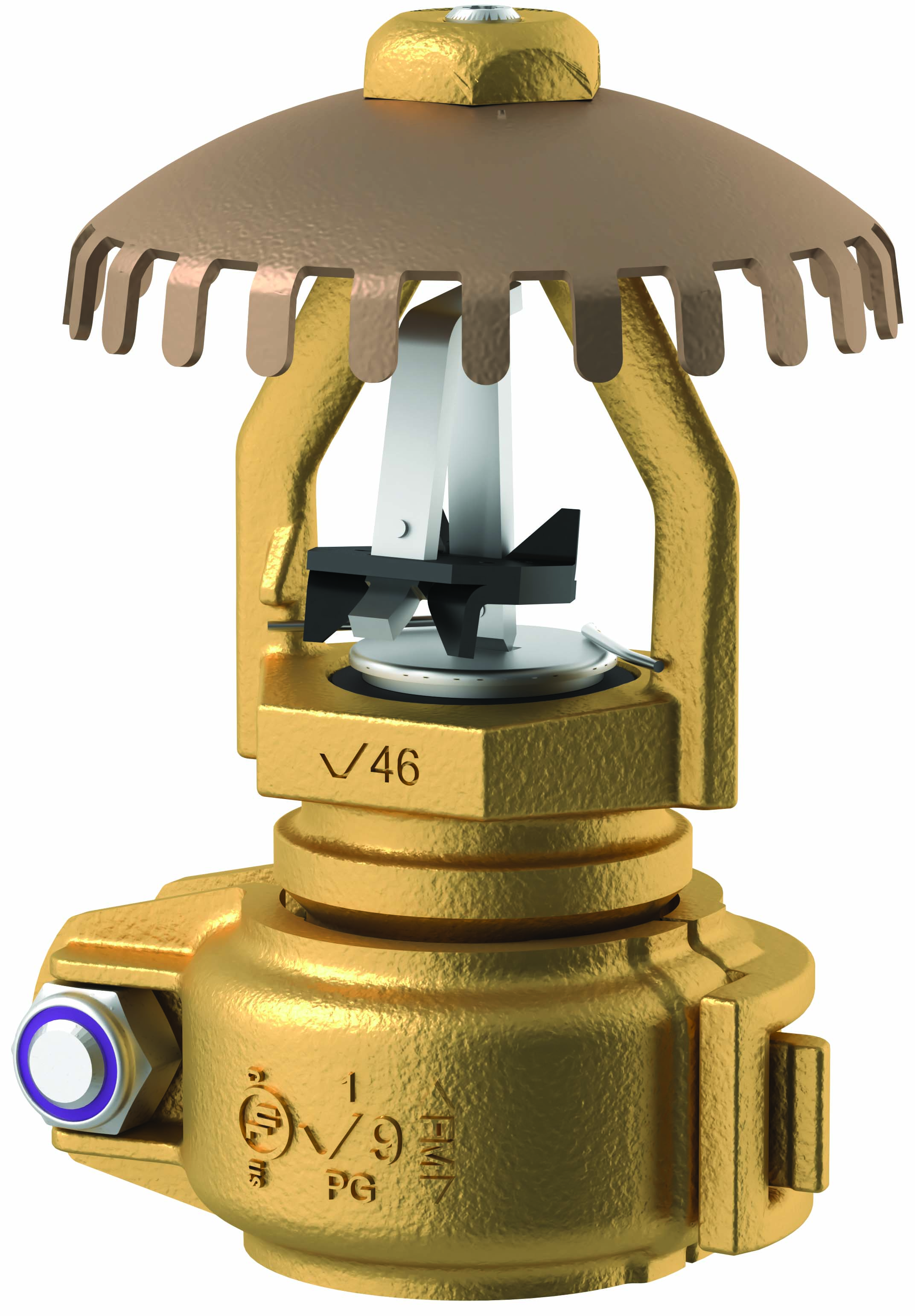 Victaulic® FireLock™ FL-SR/ST/CMSA V4603 Series S4637JS910 Standard Response Fire Sprinkler, Upright Sprinkler Head