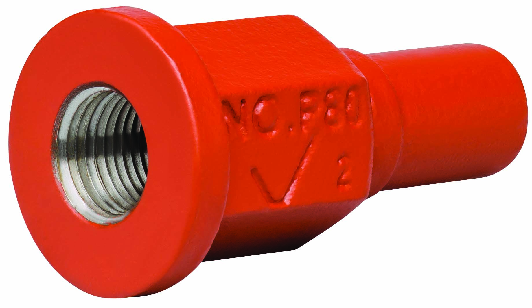 Victaulic® P80 Series F006P80P00 Pipe Threaded Adapter, 3/4 in FNPT x 3/4 in Plain End, Iron