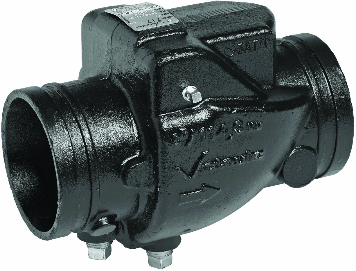 Victaulic® 717H Series V024717PH0 High Pressure Check Valve, 2-1/2 in Nominal, Grooved Connection, 365 psi Pressure