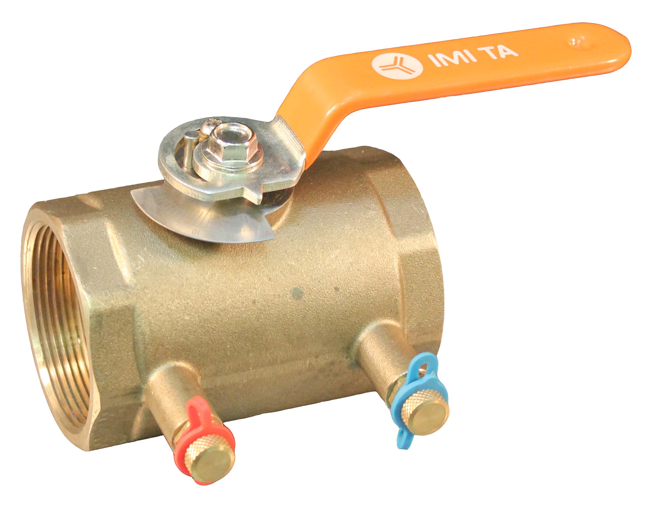 Victaulic® TA Series 78BL Series V00478BLSS Balancing Ball Valve, 1/2 in, Sweat, 0.36 to 5.13 gpm, 400 psi, Brass